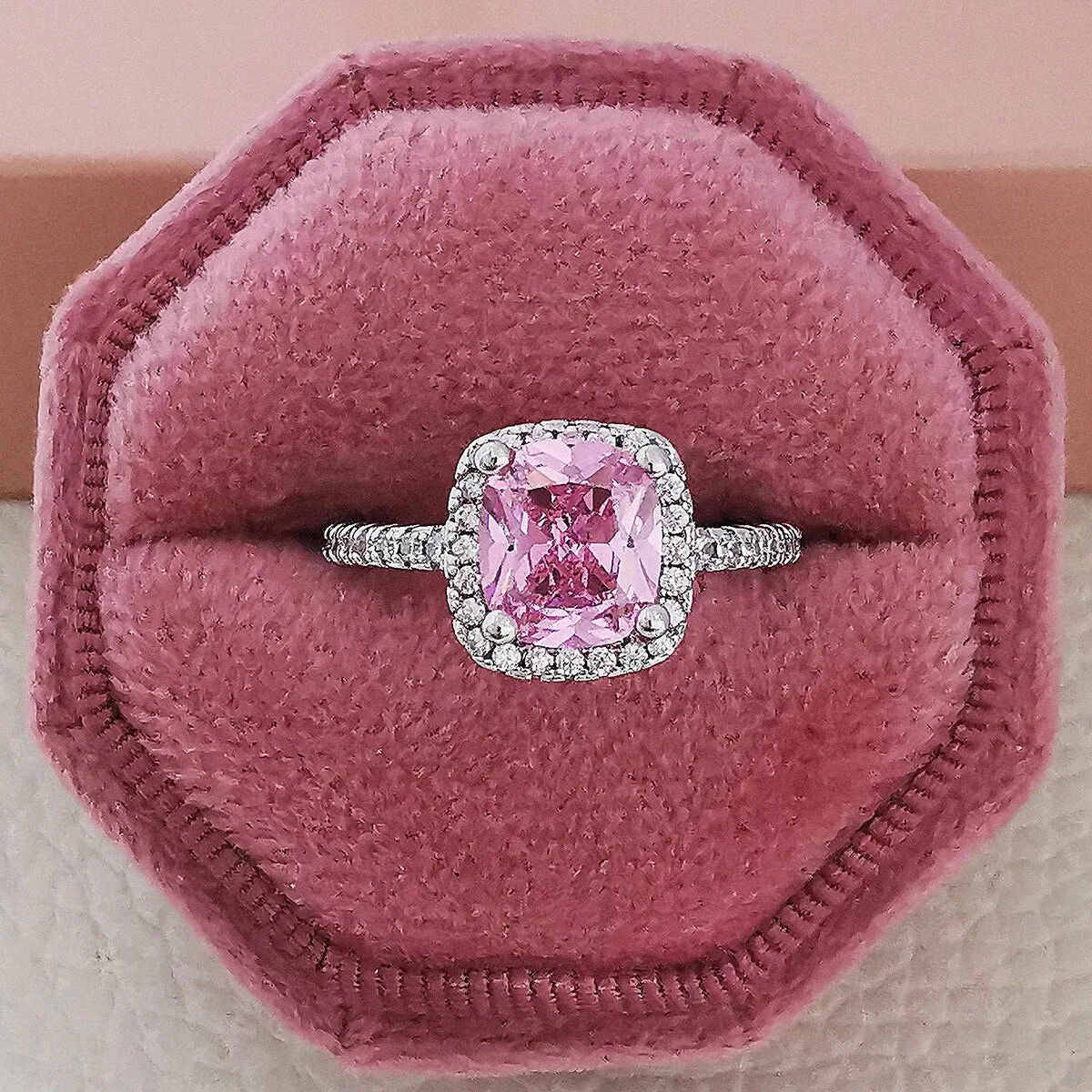 New Elegant Multi Selection Sterling silver AAAA Quality CZ Diamonds Engagement Wedding Rings