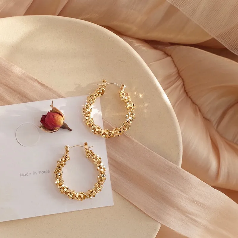 New Korean Sweet Heart Flower Cubic Zircon Adjustable Rings For Women.
