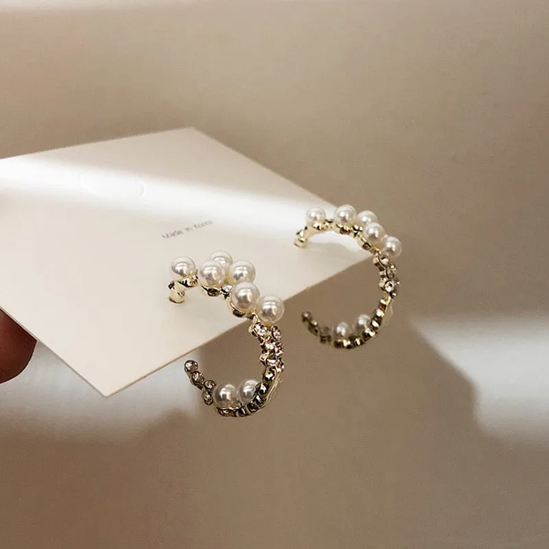 New Korean Sweet Heart Flower Cubic Zircon Adjustable Rings For Women.