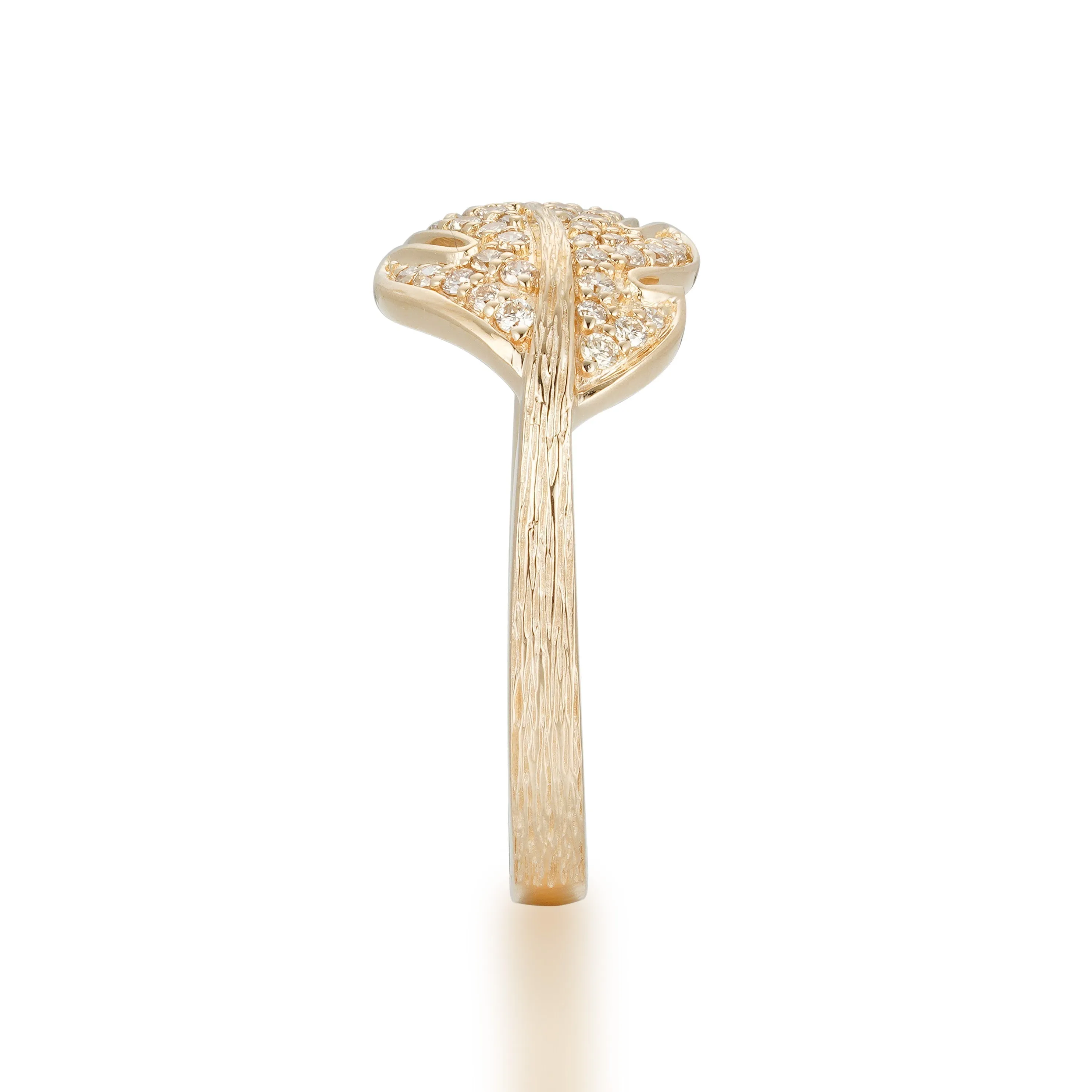 Orchid Gems Feuille de Diamants Diamond Ring