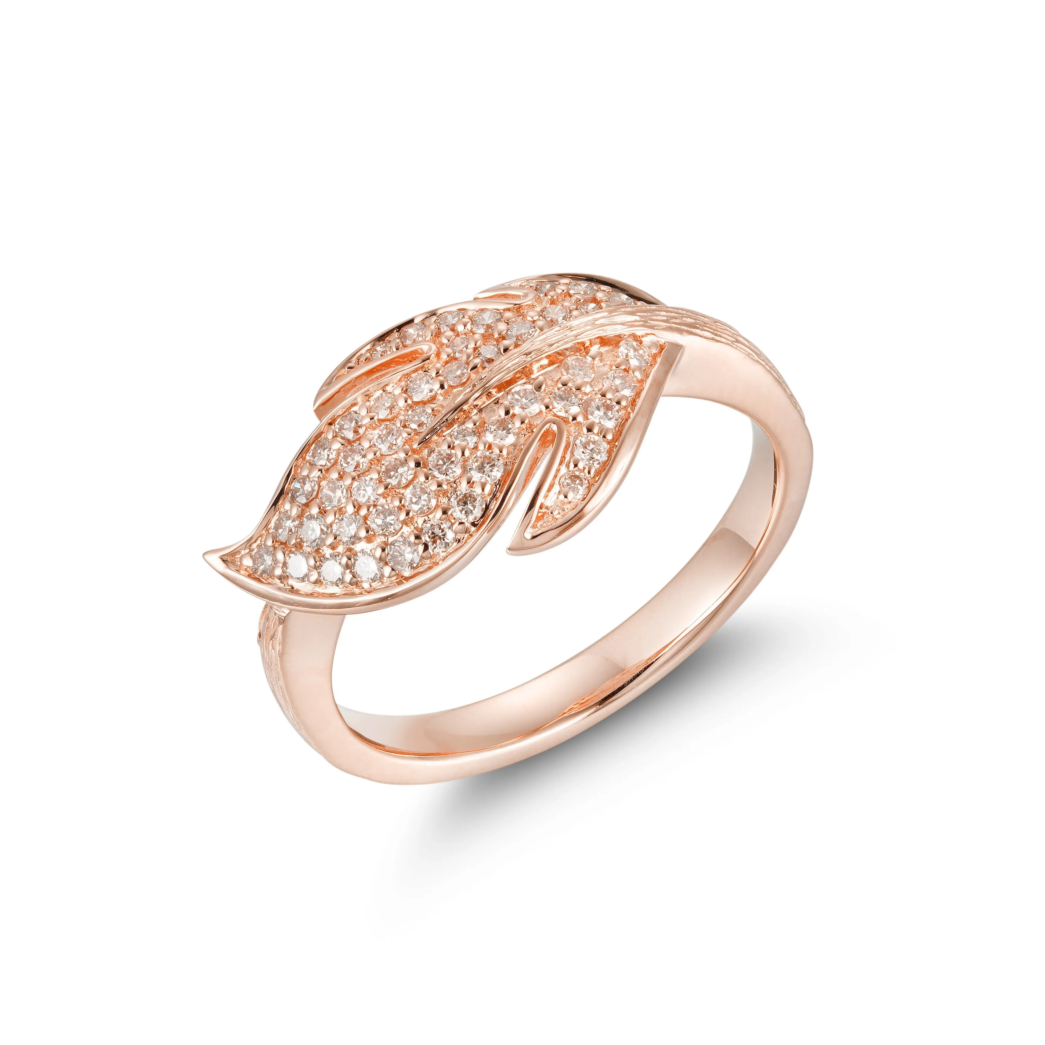 Orchid Gems Feuille de Diamants Diamond Ring