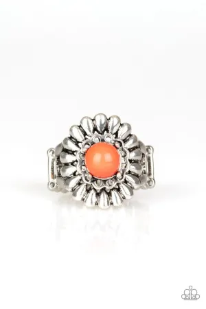 Paparazzi Ring ~ Poppy Pep - Orange