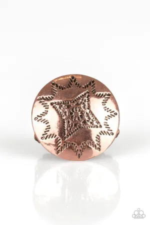 Paparazzi Ring ~ Rural Radius - Copper