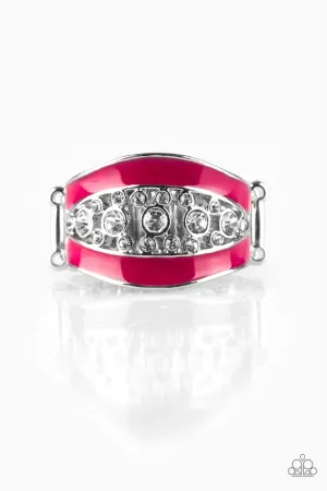 Paparazzi Ring ~ Trending Treasure - Pink