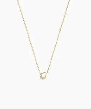 Pera Giro Diamond Necklace, Yellow Gold