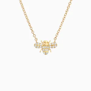 Petite Bee Necklace