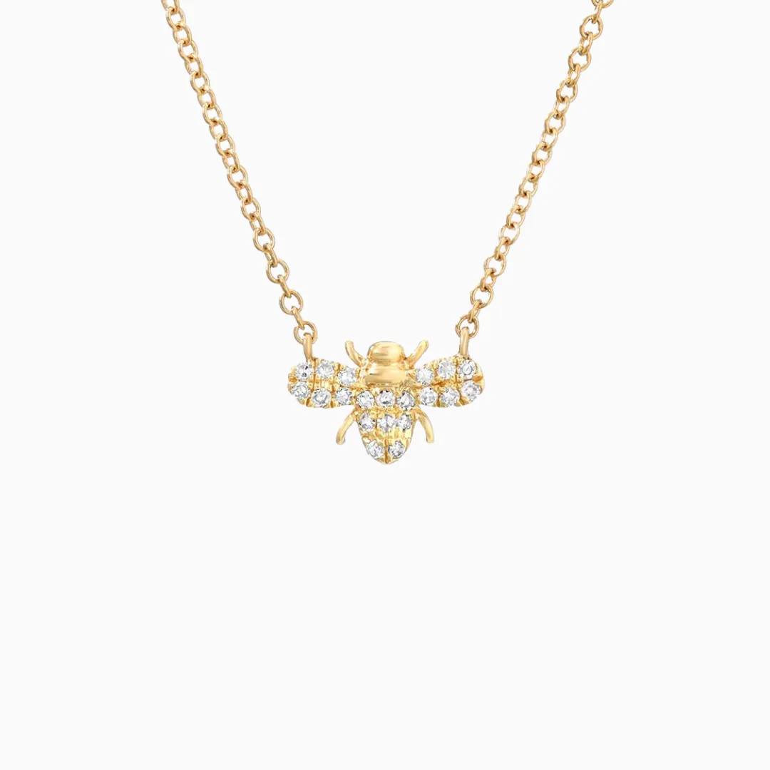Petite Bee Necklace