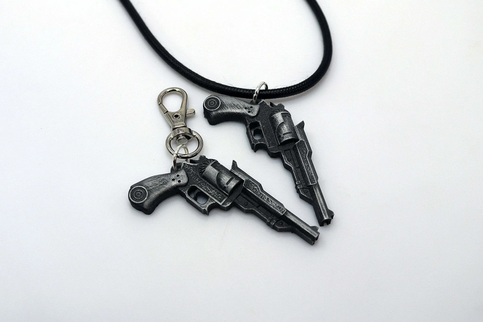 Prompto Revolver Keychain / Necklace - FFXV