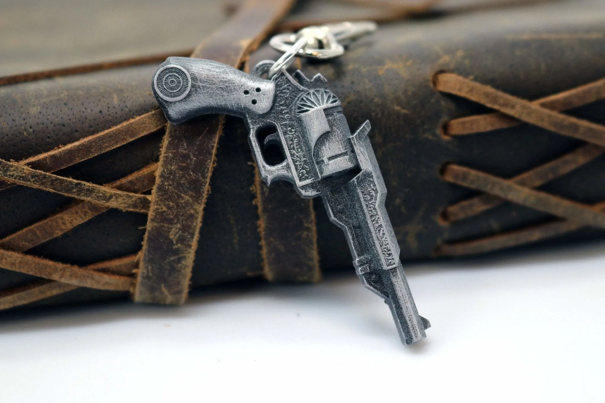 Prompto Revolver Keychain / Necklace - FFXV