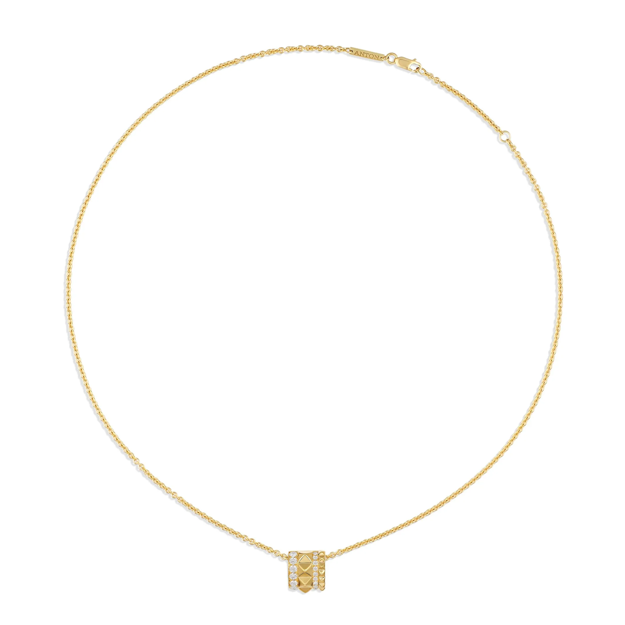 R.08® Icon Pendant Necklace | 18K Yellow Gold