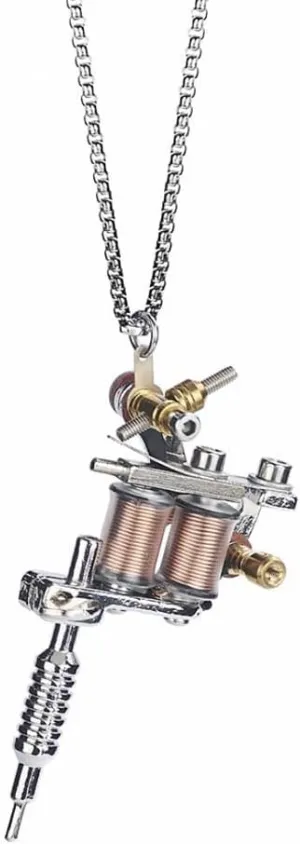 Rmt Tattoo Pendant MiniTattoo Machine Pendant Necklaces Gift