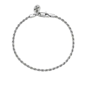 Rope Chain Bracelet in Silver