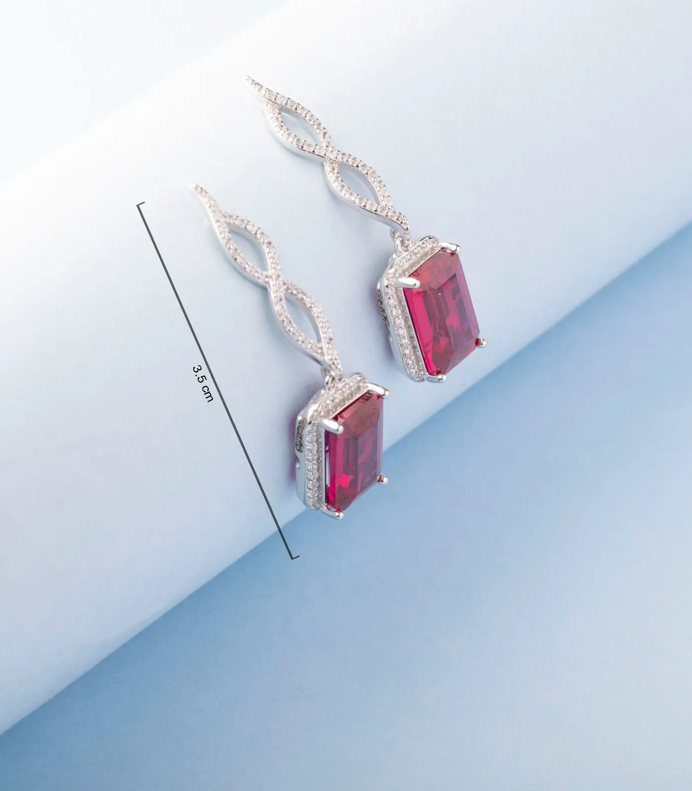 Rose Magic Earrings (Silver)