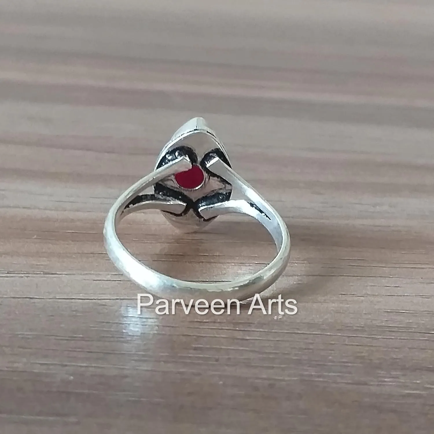 Ruby Ring 925 Sterling Silver Statement Ring For Women Dainty Love Rings Engagement Ring, Gypsy Style, Fine Jewelry Gemstone Halloween Promise Ring Gift For Her Handmade Rings (6)
