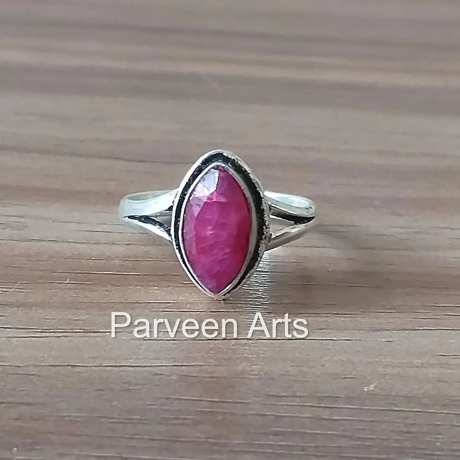 Ruby Ring 925 Sterling Silver Statement Ring For Women Dainty Love Rings Engagement Ring, Gypsy Style, Fine Jewelry Gemstone Halloween Promise Ring Gift For Her Handmade Rings (6)