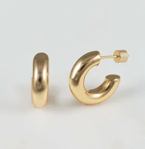 Rumi Hoop in Gold