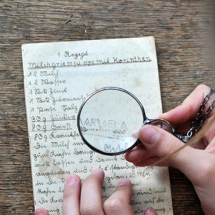 SAKER® Magnifying Glass Necklace