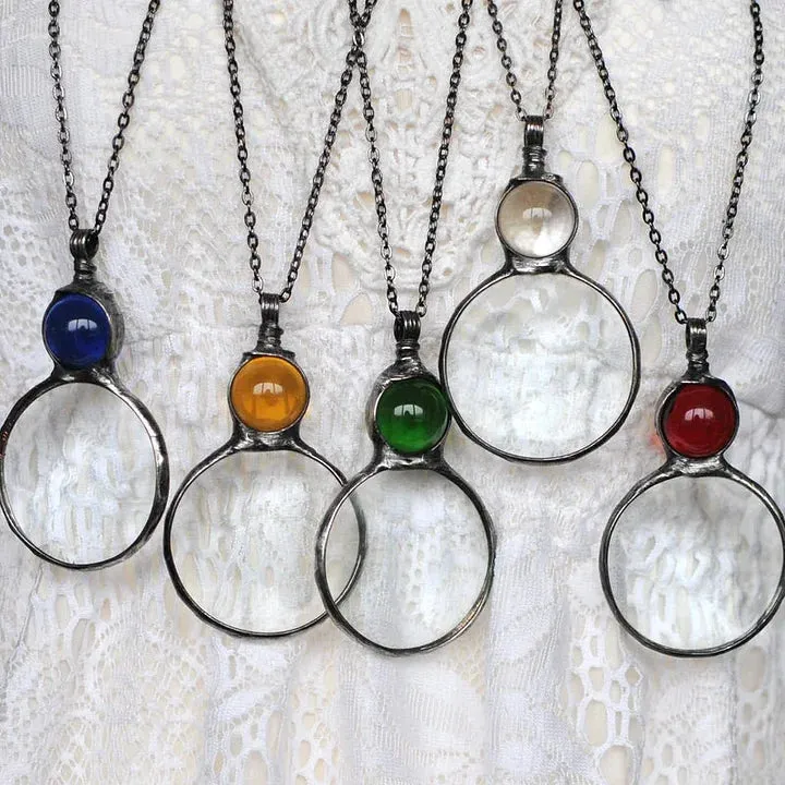 SAKER® Magnifying Glass Necklace
