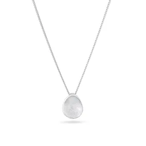 Sea Buttons Silver Pendant