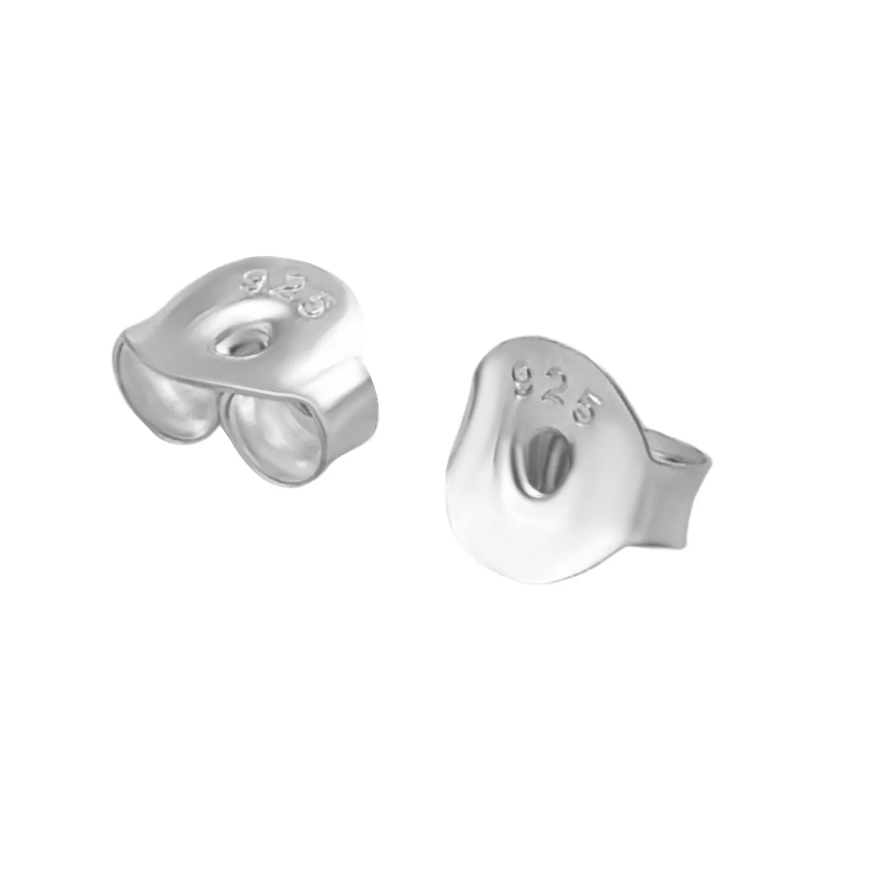 Silver Bicycle Ear Studs - Elegant Cycling Jewelry