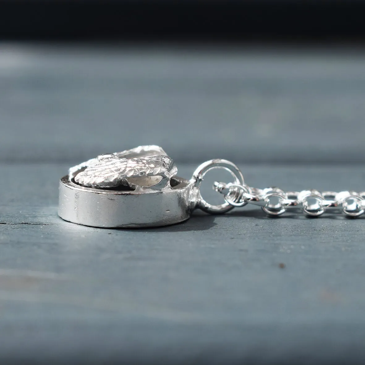 Silver Springer Spaniel Pendant