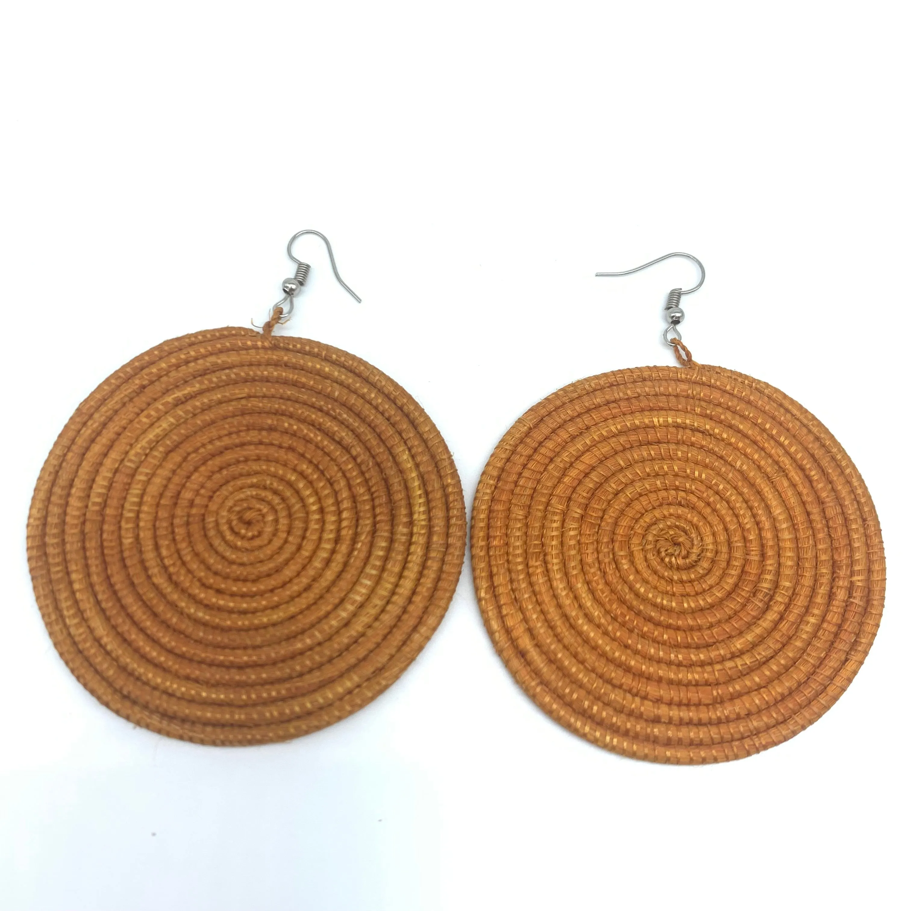 Sisal Earrings- Natural