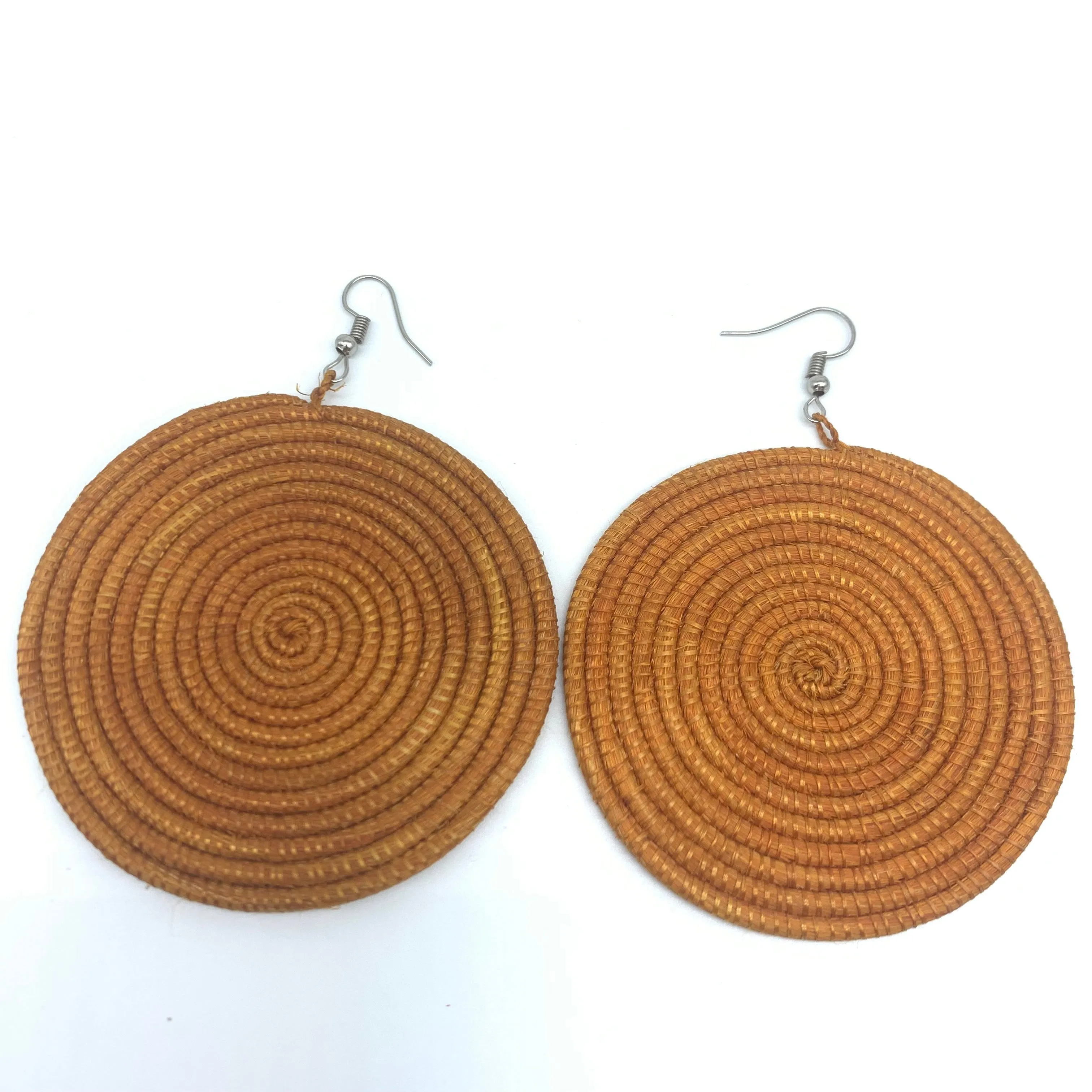Sisal Earrings- Natural