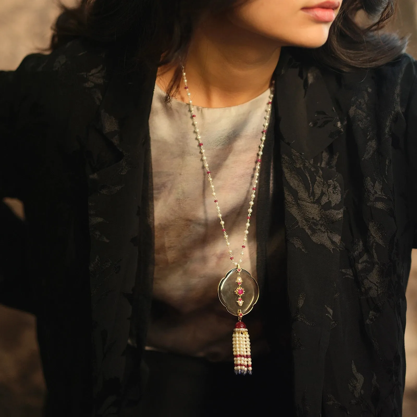 Siwan Tassel Necklace