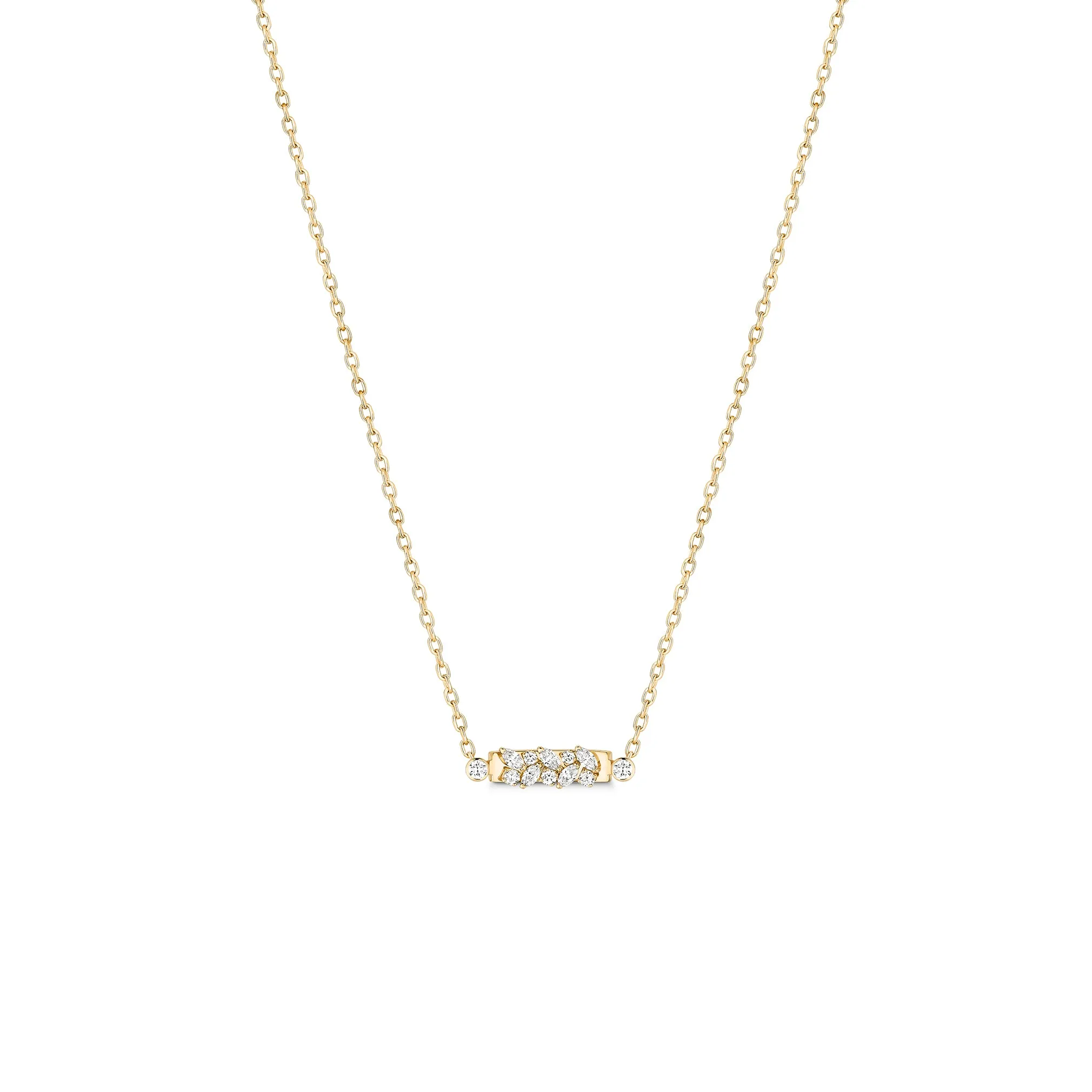 Soirée Pendant Necklace in Yellow Gold