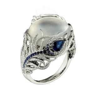 Special Blue Moonstone June Birthstone