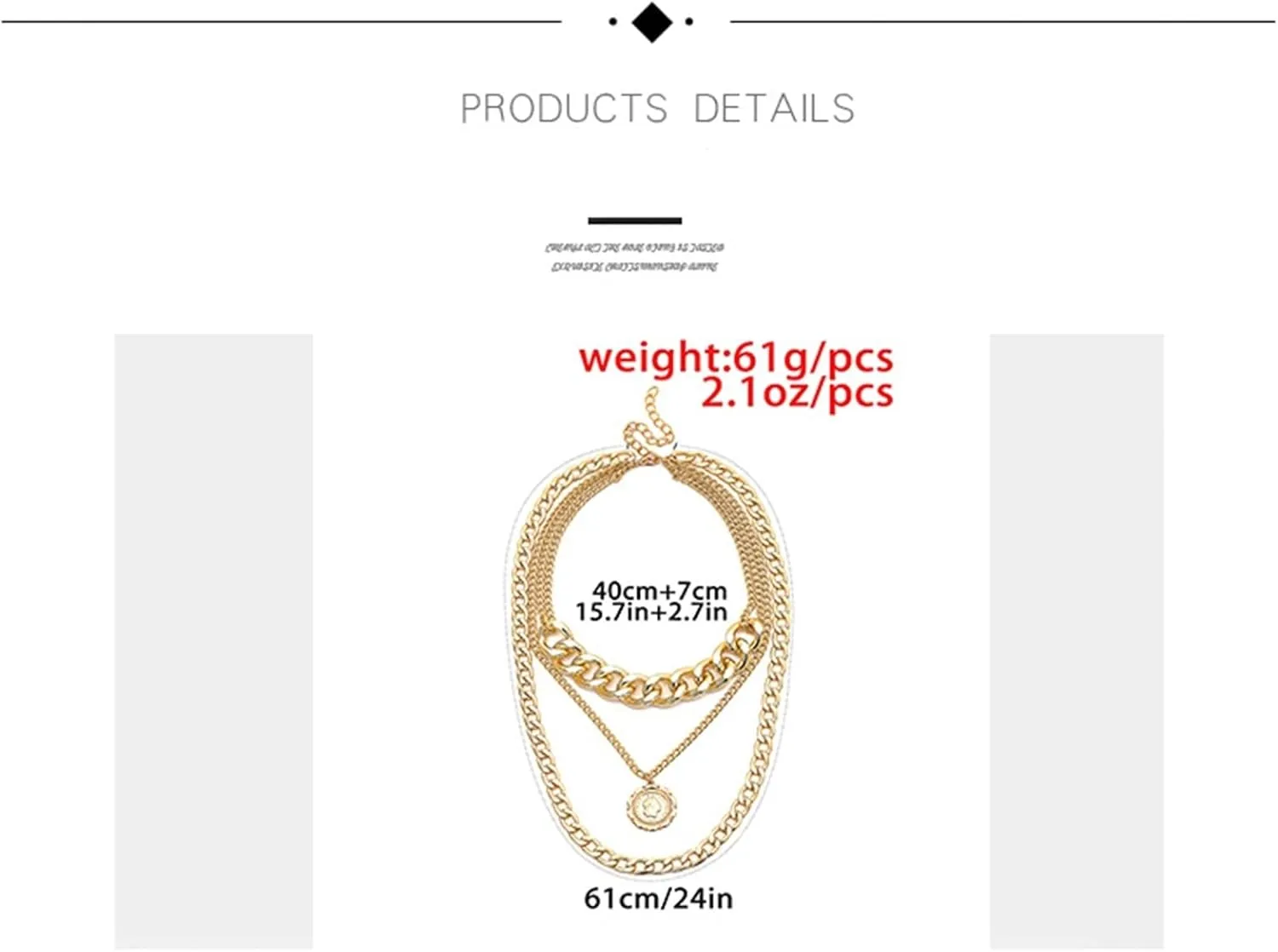 Stacked Layered Necklaces, Pendant Necklace Pendant Necklaces Lobster Claw Alloy Queen Pendant Multilayer Chain Design Birthday WomenS Jewelry