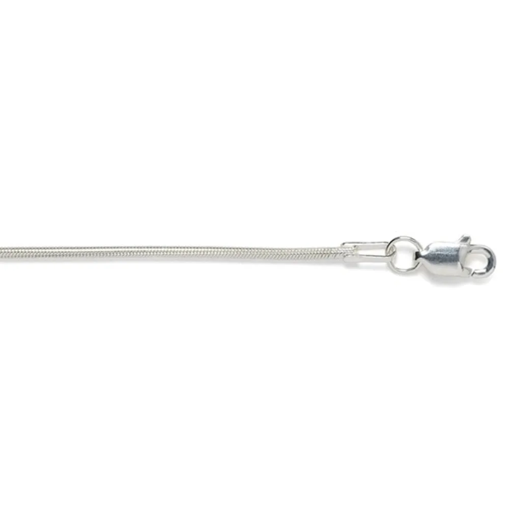 Sterling Silver 1.0mm Snake Chain