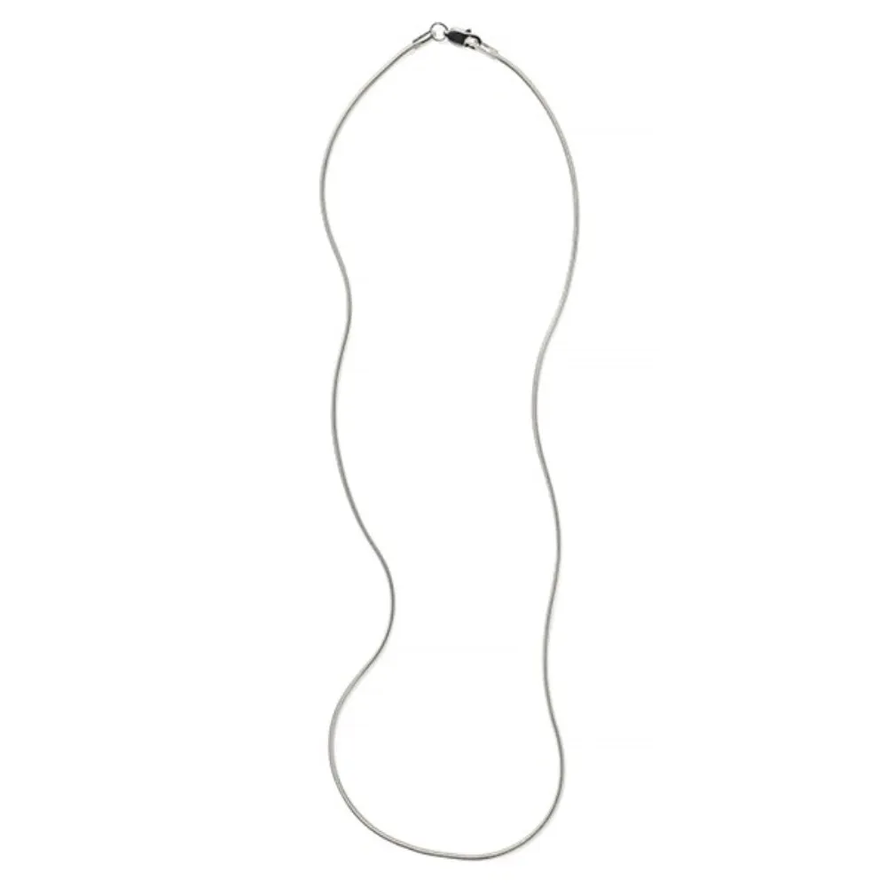 Sterling Silver 1.0mm Snake Chain