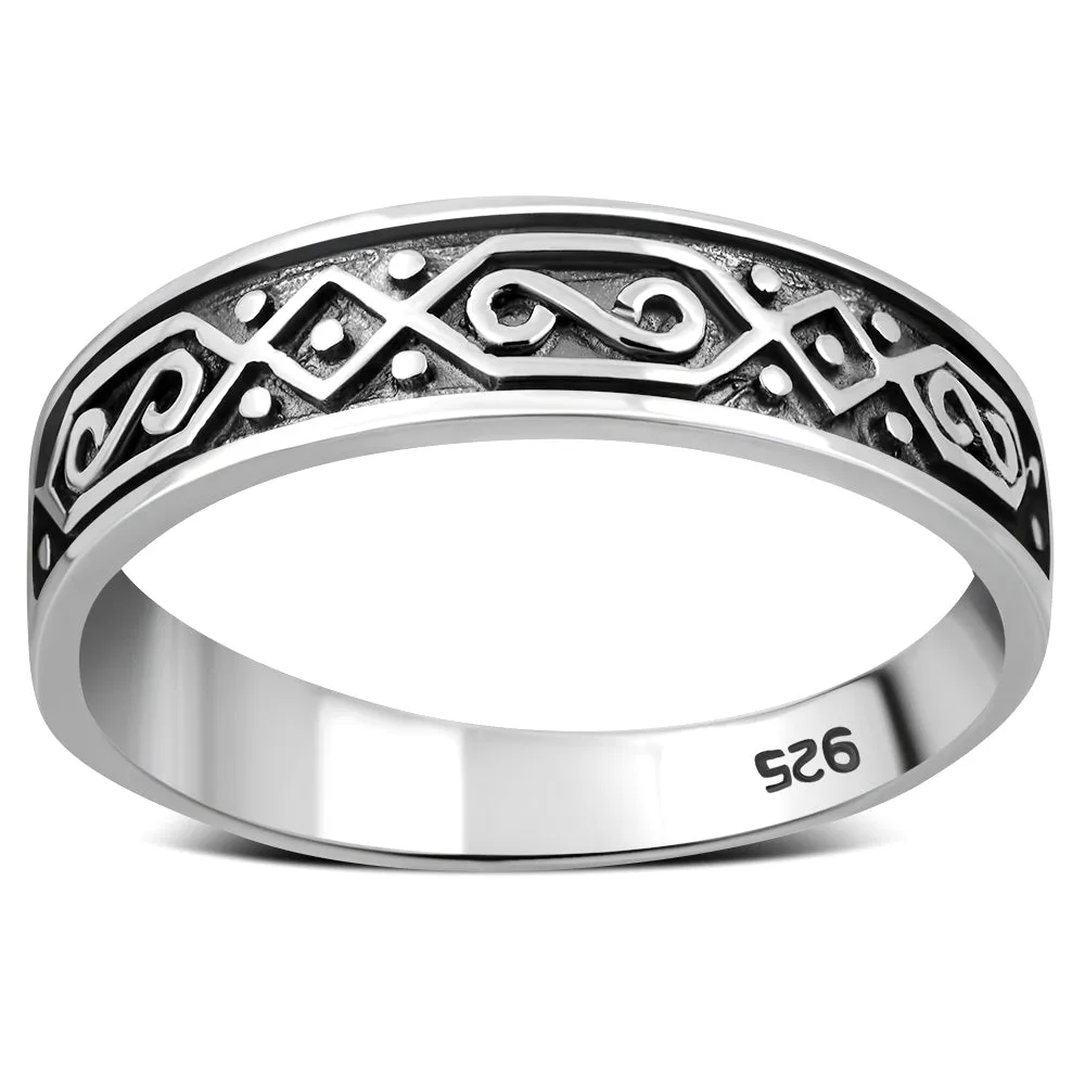 Sterling Silver Band Ring
