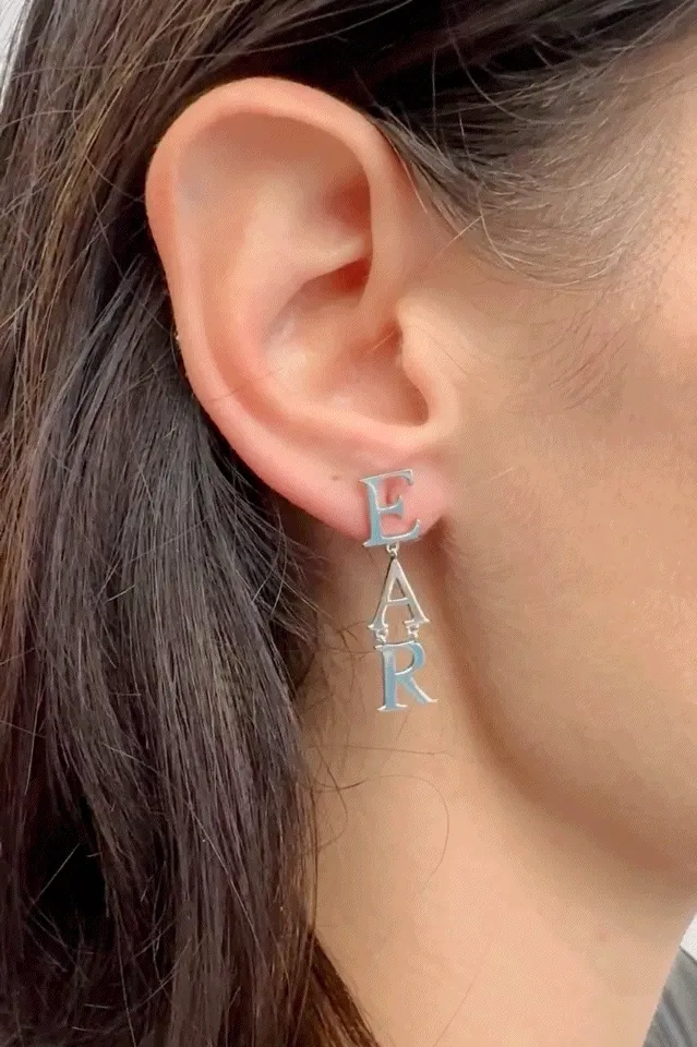 Sterling Silver EAR Dangle Earring