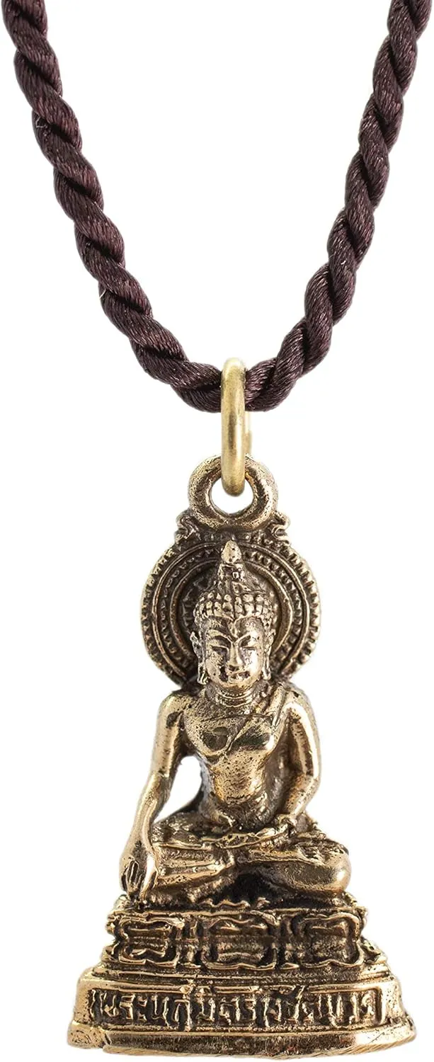 Sukhothai Bhumisparsha Mudra Earth-Touching Buddha Pendant