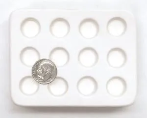 Super Mini 12-Circle Jewelry Mold