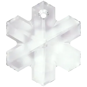 Swarovski Pendants Snowflake (6704) Crystal