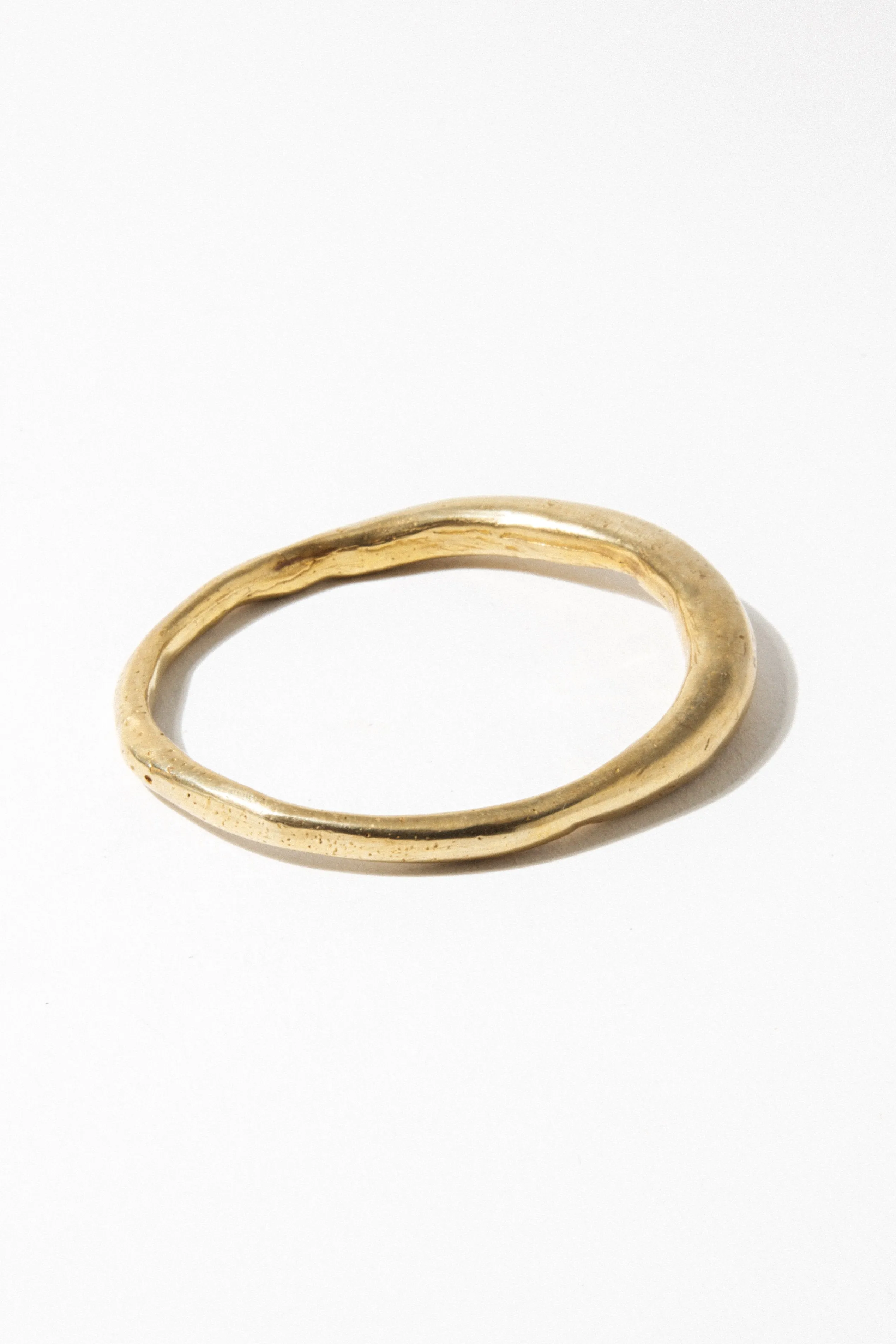 Synchronicity Bangle .. Brass