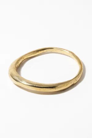 Synchronicity Bangle .. Brass