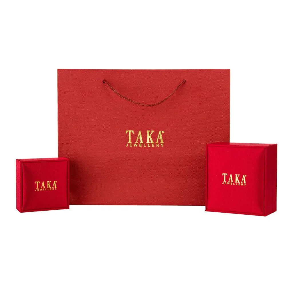 TAKA Jewellery 999 Pure Gold Charm Beads Bracelet