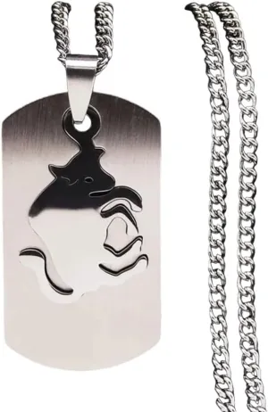 Taurus Astrology Stainless Steel Choker Necklace Silver Color Geometry Chain Necklace Jewelry Collares Acero Inoxidable PTPNU02728