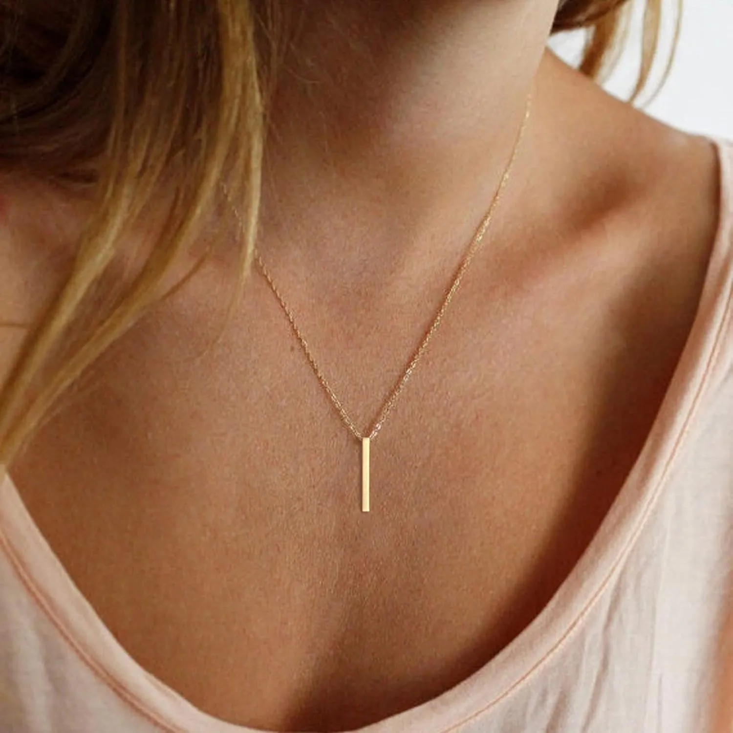 Tewiky Diamond Necklaces for Women, Dainty 14k Gold/Sterling Silver Choker Necklace Simple Gold Plated CZ Jewelry Necklaces for Women Trendy Gifts