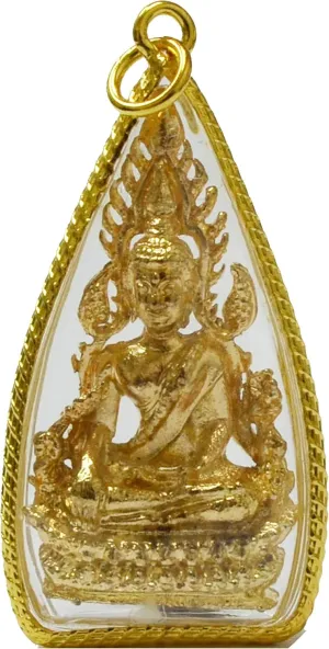 Thai Buddhist Jewelry Phra Puddha Chinnaraj Buddhist Pendant Lucky Rich Happy Life