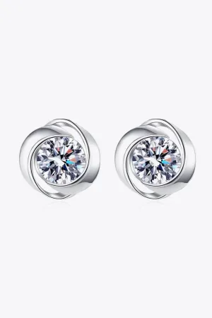 Timeless Design Minimalist Moissanite Stud Earrings