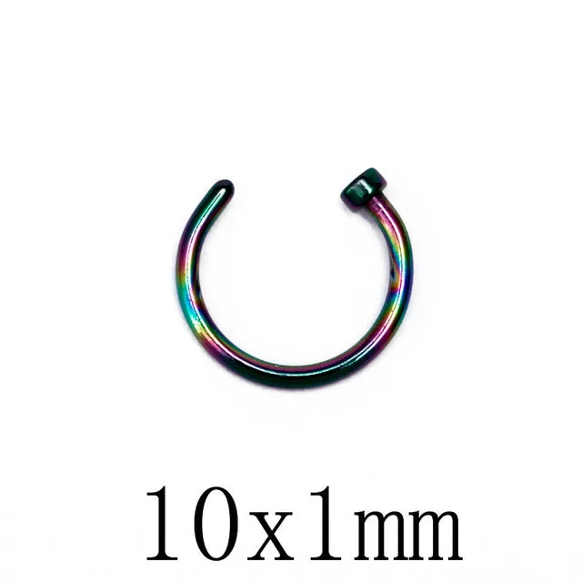 Titanium Nose Rings Clip