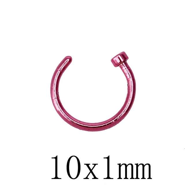 Titanium Nose Rings Clip