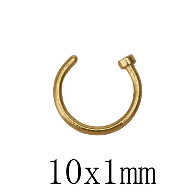 Titanium Nose Rings Clip