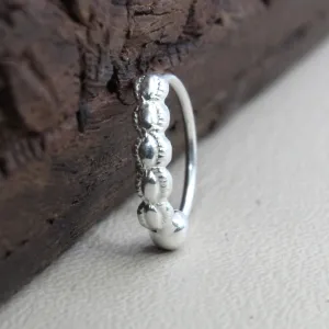 Trendy Fashion Sterling Silver Nose Ring For women