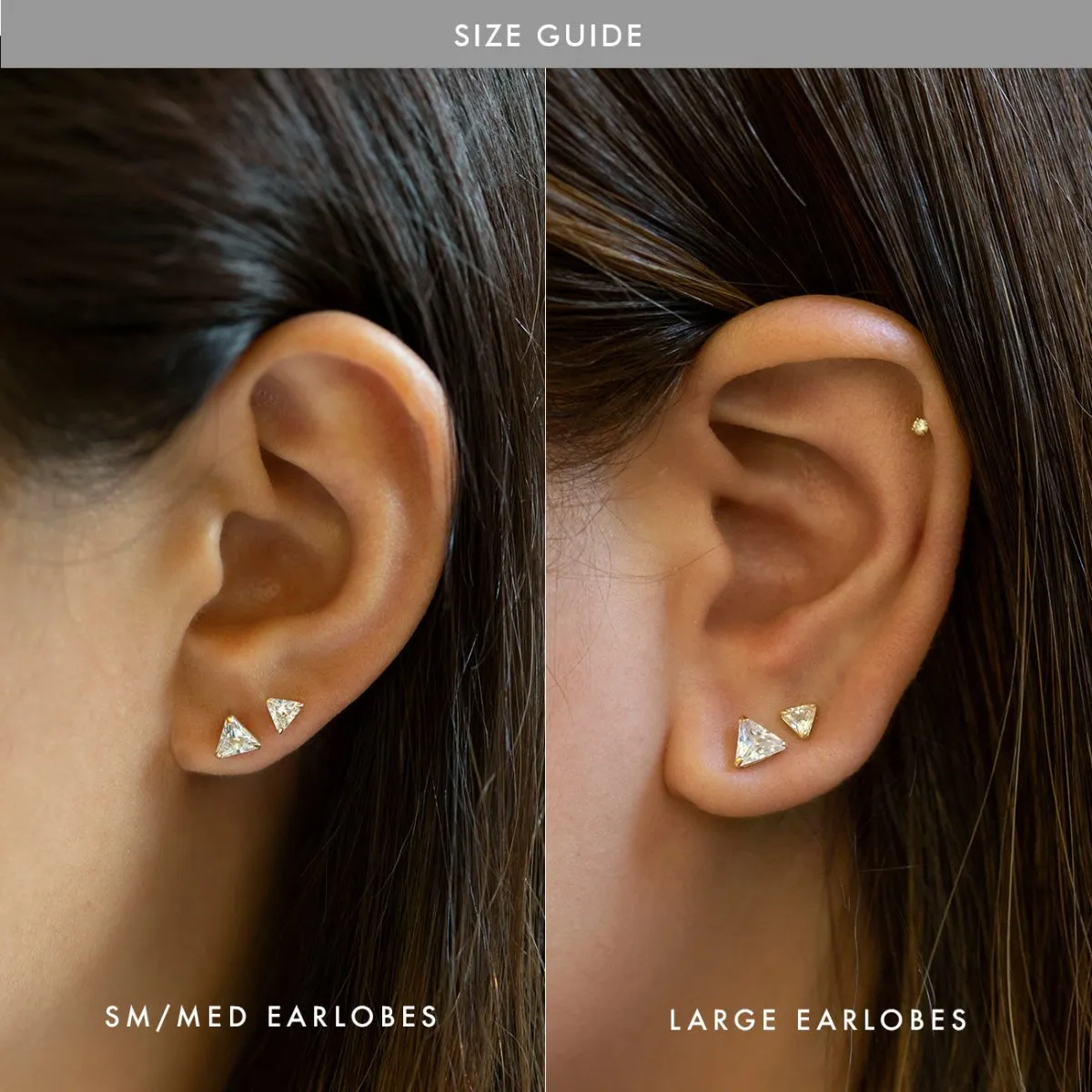 Trinity Stud Earrings